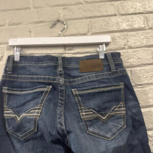 BKE‎ DENIM CARTER Men’s Jeans Size 30s Embroidered Thick Stitches Lightweight